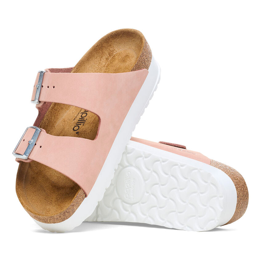 Birkenstock Arizona PAP Flex Platform Soft Pink כפכפי בירקנשטוק נשים