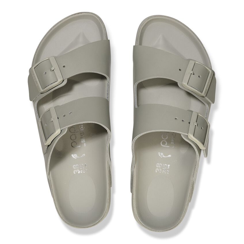 Birkenstock Arizona PAP Flex Platform Mineral Gray אריזונה פלקס פלטפורם אפור