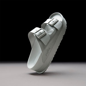 Birkenstock Arizona PAP Flex Platform Mineral Gray אריזונה פלקס פלטפורם אפור