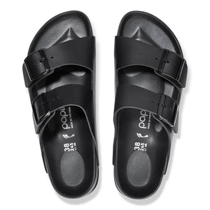 Birkenstock Arizona PAP Flex Platform Black כפכפי אריזונה פלקס פלטפורם שחור