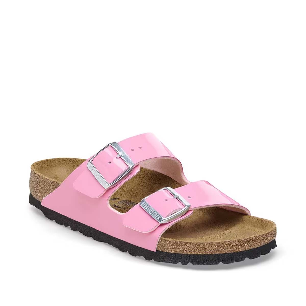 Birkenstock Arizona BS Patent Candy Pink Black בירקנשטוק כפכפי נשים