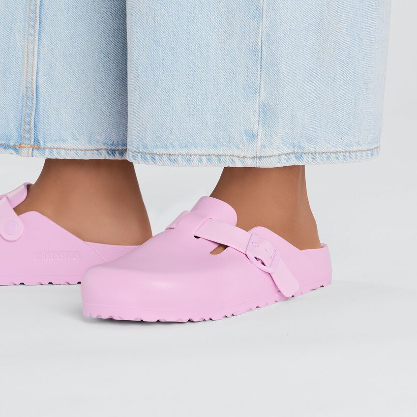 Birkenstock Boston EVA Fondant Pink כפכפי בירקנשטוק בוסטון לנשים ורוד