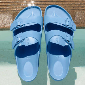 Birkenstock Arizona EVA Blue בירקנשטוק כפכפי נשים אריזונה כחול