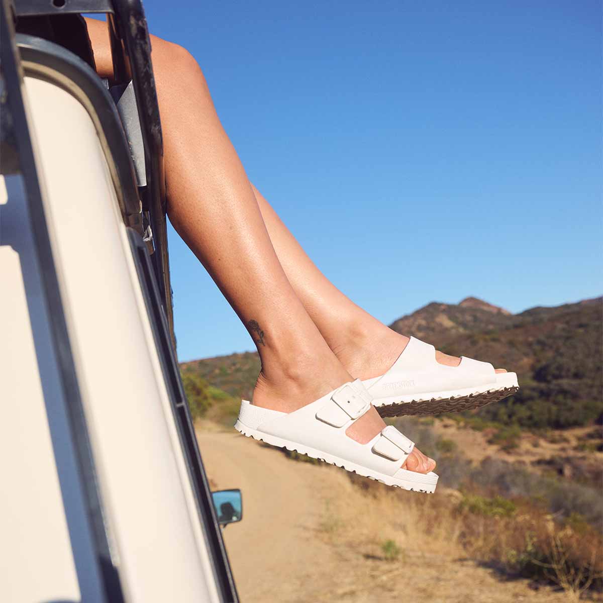 Birkenstock Arizona EVA Eggshell בירקנשטוק כפכפי נשים