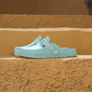 Birkenstock Boston EVA Surf Green כפכפי בירקנשטוק בוסטון לנשים