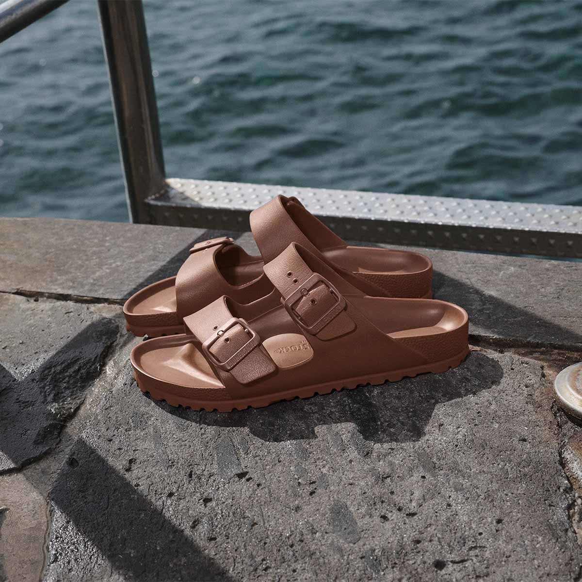 Birkenstock Arizona EVA Roast בירקנשטוק כפכפי נשים אריזונה חום