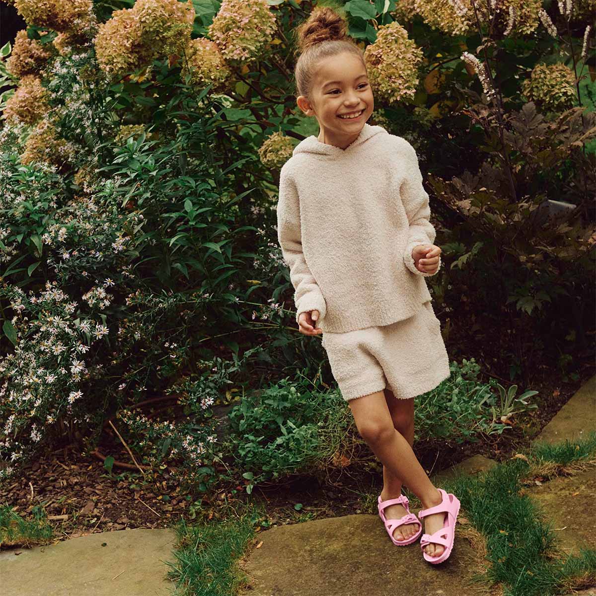 בירקנשטוק סנדלי ילדים ריו ורוד Birkenstock Rio EVA Fondant Pink
