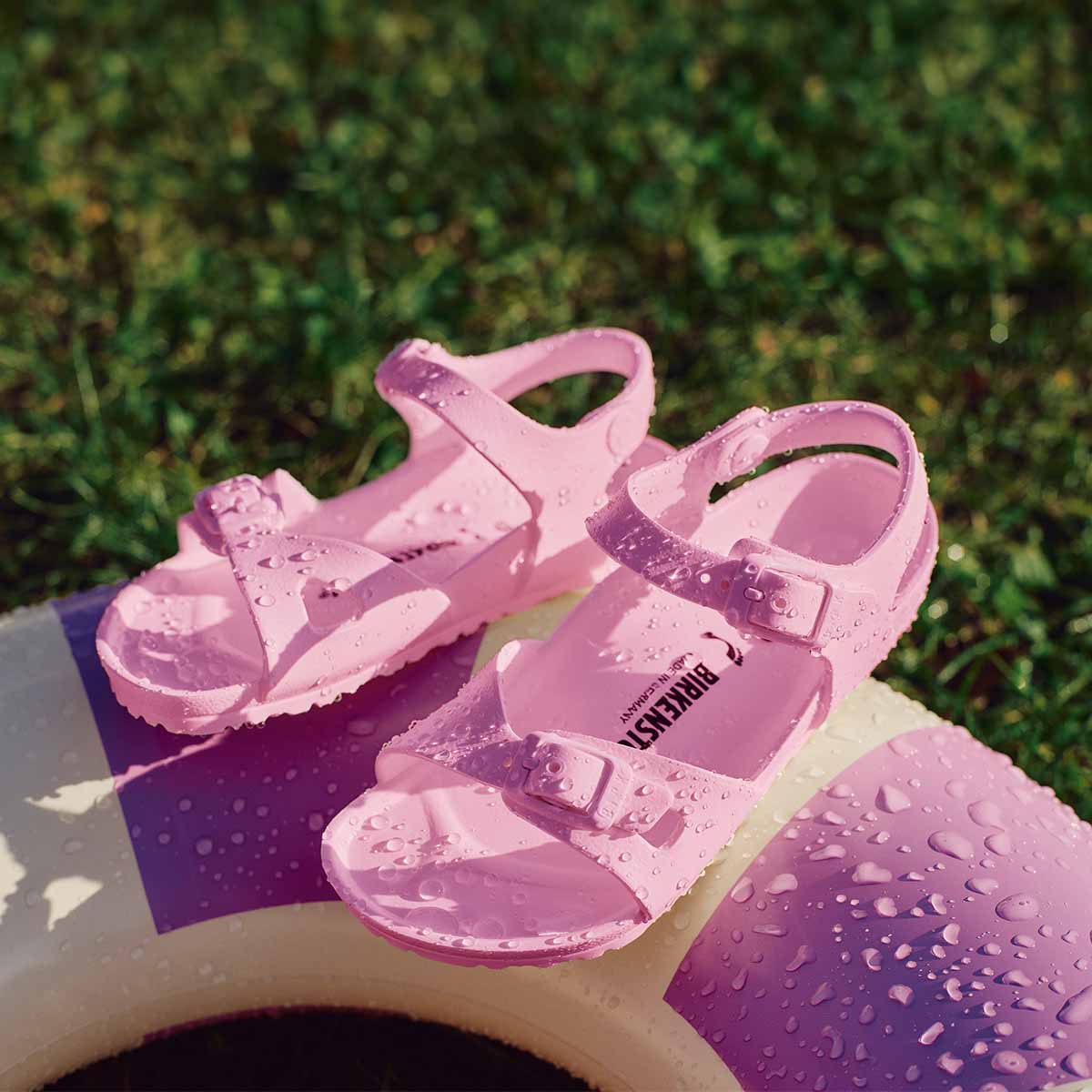בירקנשטוק סנדלי ילדים ריו ורוד Birkenstock Rio EVA Fondant Pink