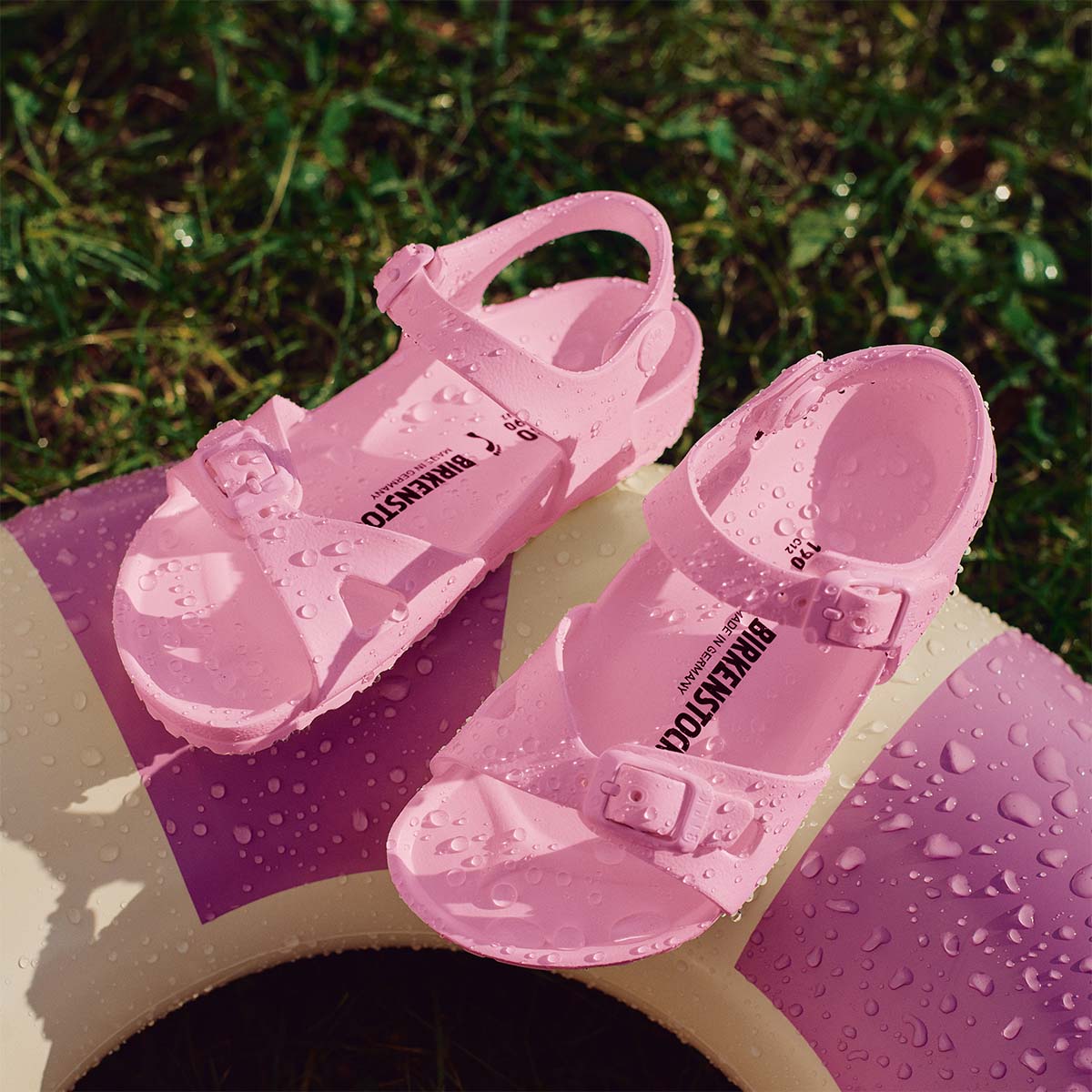בירקנשטוק סנדלי ילדים ריו ורוד Birkenstock Rio EVA Fondant Pink