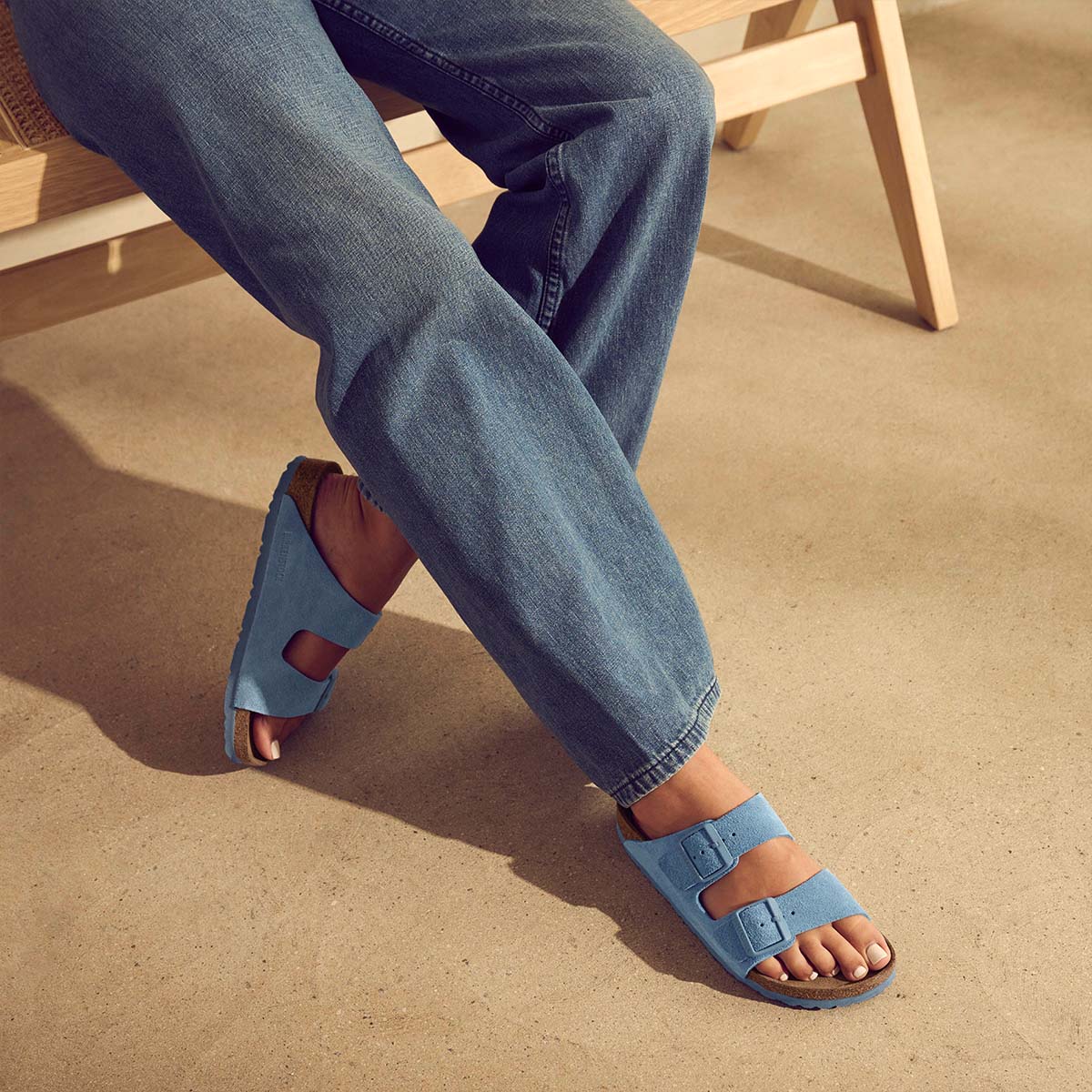 Birkenstock Arizona BS Elemental Blue כפכפי בירקנשטוק נשים