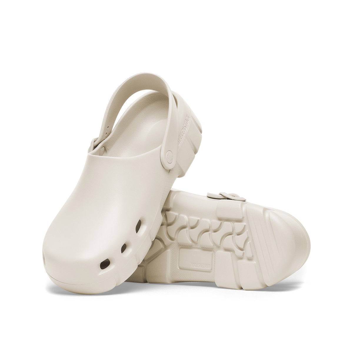 Birkenstock Back Strap Clog Eggshell כפכפי בירקנשטוק לנשים בק סטראפ