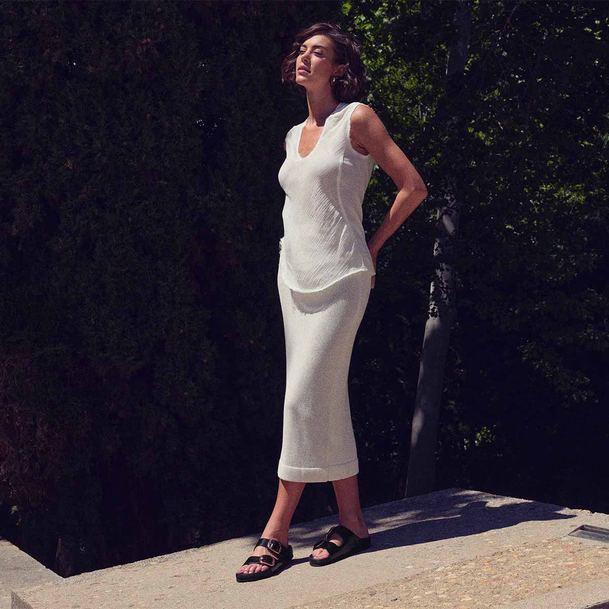 Birkenstock Arizona BB EXQ High-Shine Black כפכפי בירקנשטוק אריזונה אבזם שחור