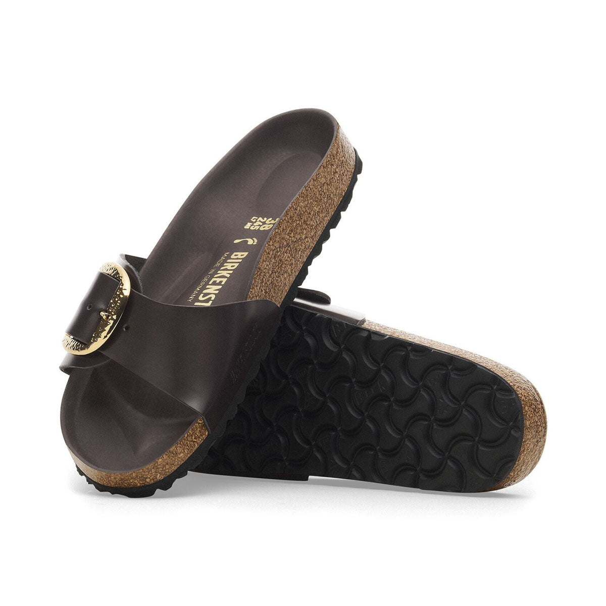 Birkenstock Madrid Hammered BB HS Espresso כפכפי בירקנשטוק מדריד אספרסו לנשים