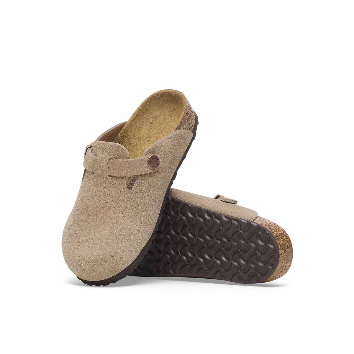 Birkenstock Boston Kids Taupe כפכפי בוסטון טיופ ילדים