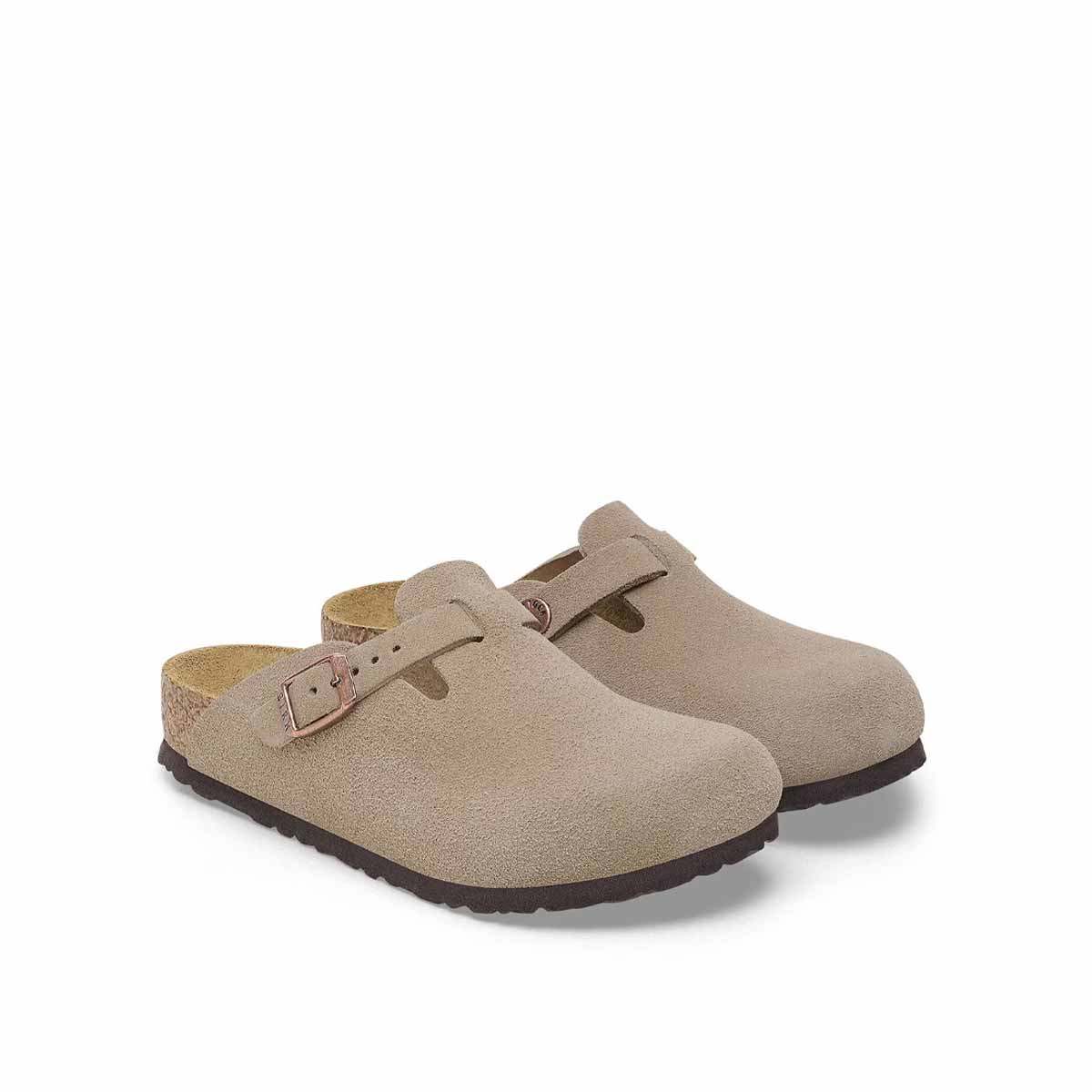 Birkenstock Boston Kids Taupe כפכפי בוסטון טיופ ילדים