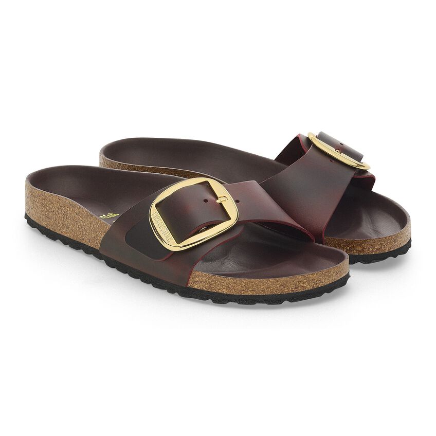 Birkenstock Madrid Big Buckle Zinfandel כפכפי מדריד אבזם זיפנדל