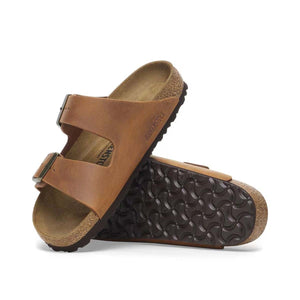 Birkenstock Arizona Cognac כפכפי בירקנשטוק אריזונה לגברים