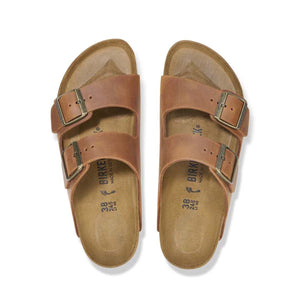 Birkenstock Arizona Cognac כפכפי בירקנשטוק אריזונה לגברים