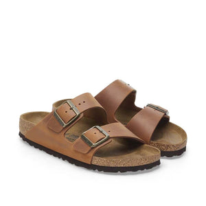 Birkenstock Arizona Cognac כפכפי בירקנשטוק אריזונה לגברים