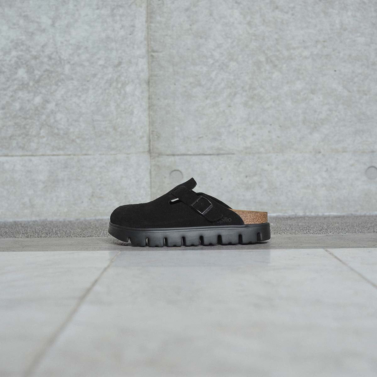 Birkenstock Boston Chunky Black כפכפי בירקנשטוק בוסטון לנשים
