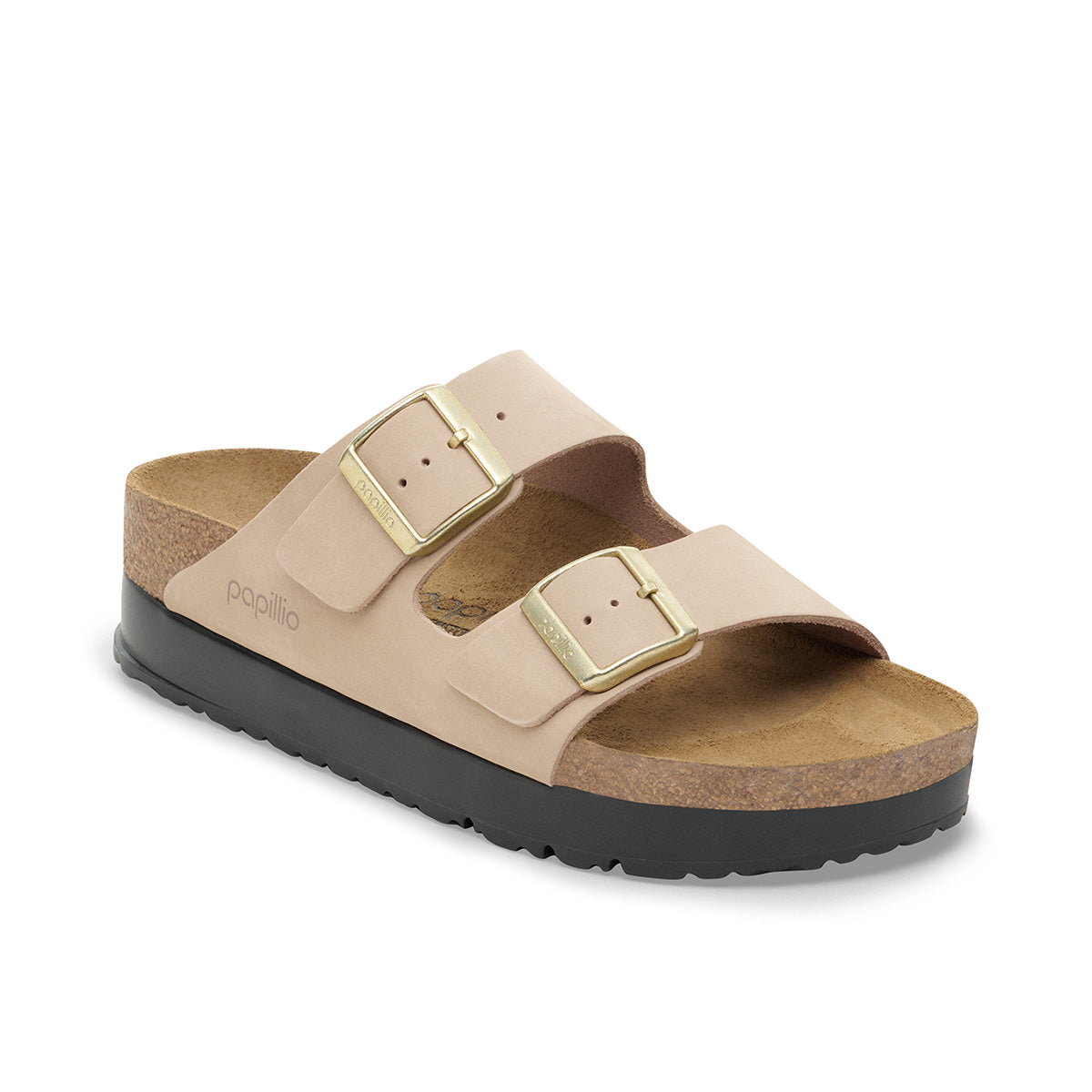 Birkenstock Arizona PAP Flex Platform Sandcastle כפכפי בירקנשטוק אריזונה סנד