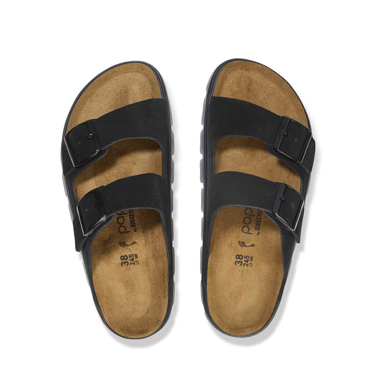Birkenstock Arizona Chunky Black כפכפי בירקנשטוק אריזונה לנשים צאנקי שחור