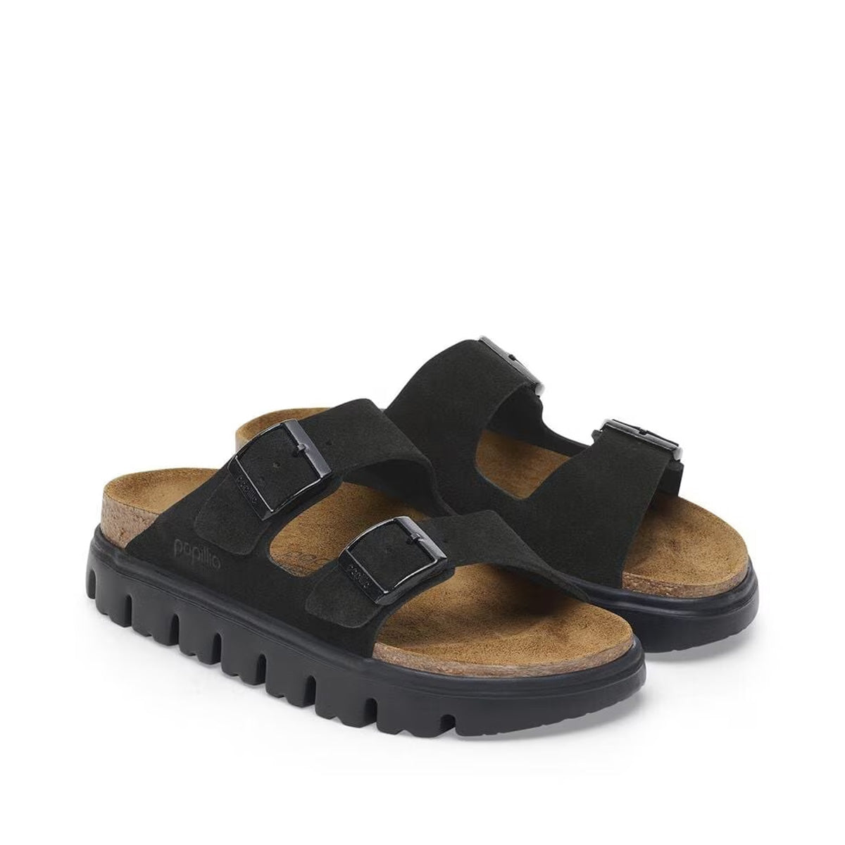 Birkenstock Arizona Chunky Black כפכפי בירקנשטוק אריזונה לנשים צאנקי שחור