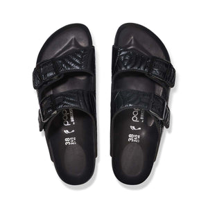 Birkenstock Arizona Platform Flex Puff Black כפכפי בירקנשטוק לנשים