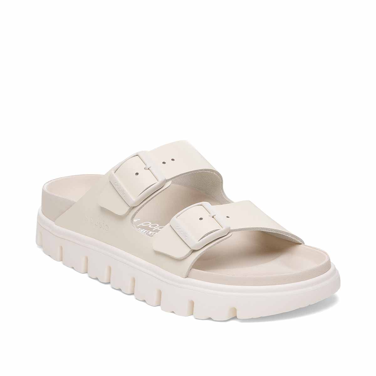 Birkenstock Arizona PAP Chunky Eggshell כפכפי בירקנשטוק אריזונה צ'אנקי אגשל