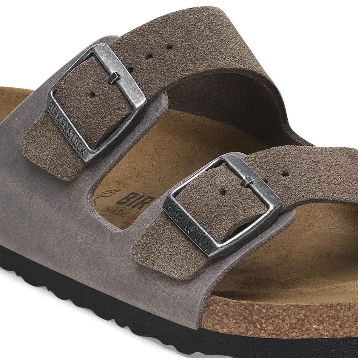 Birkenstock Arizona BS Concrete Gray Men כפכפי בירקנשטוק אריזונה אפור לגברים