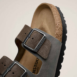 Birkenstock Arizona BS Concrete Gray Men כפכפי בירקנשטוק אריזונה אפור לגברים