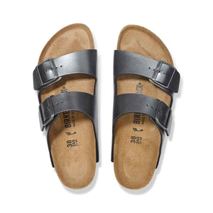 Birkenstock Arizona BS Metallic Black כפכפי בירקנשטוק אריזונה שחור מטאלי
