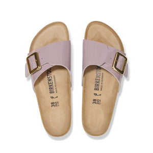 Birkenstock Catalina Cushion Buckle Patent Faded Purple כפכפי בירקנשטוק קטלינה לנשים
