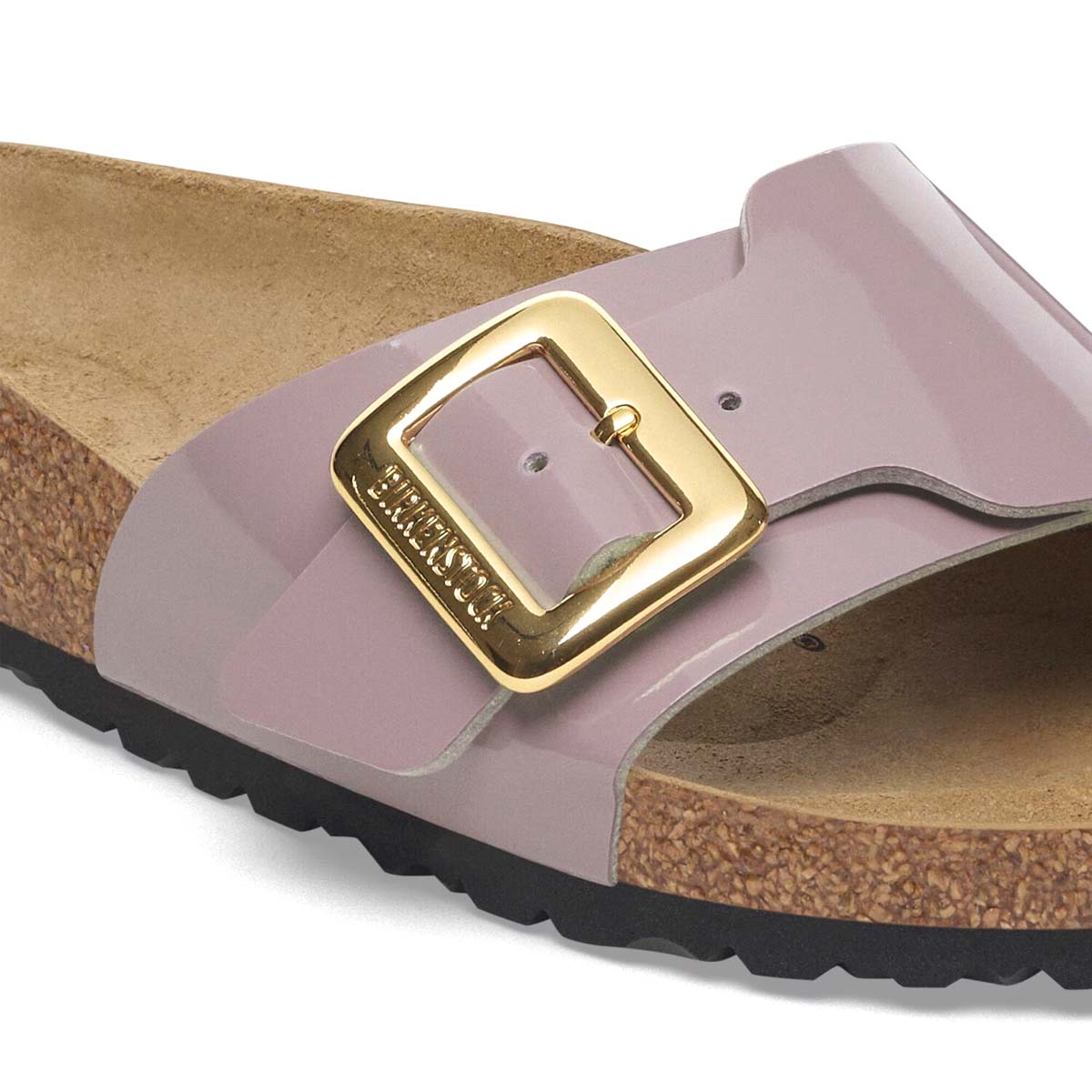Birkenstock Catalina Cushion Buckle Patent Faded Purple כפכפי בירקנשטוק קטלינה לנשים