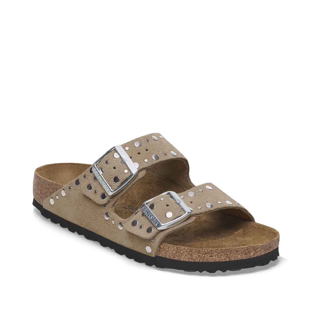 Birkenstock Arizona Rivet Border Taupe כפכפי בירקנשטוק אריזונה טיופ