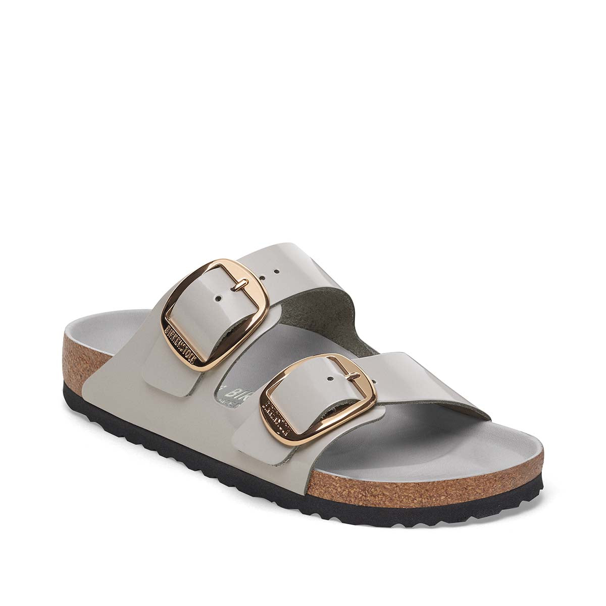 Birkenstock Arizona Big Buckle High-Shine Stone Coin כפכפי בירקנשטוק לנשים אריזונה אבזם סטון לק