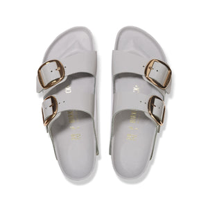 Birkenstock Arizona Big Buckle High-Shine Stone Coin כפכפי בירקנשטוק לנשים אריזונה אבזם סטון לק