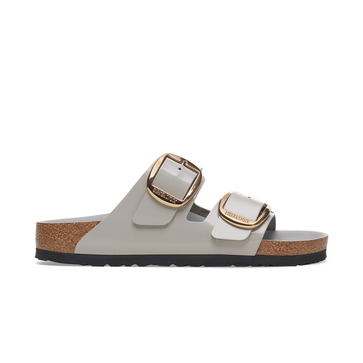 Birkenstock Arizona Big Buckle High-Shine Stone Coin כפכפי בירקנשטוק לנשים אריזונה אבזם סטון לק