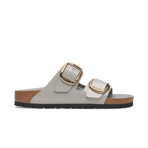 Birkenstock Arizona Big Buckle High-Shine Stone Coin כפכפי בירקנשטוק לנשים אריזונה אבזם סטון לק