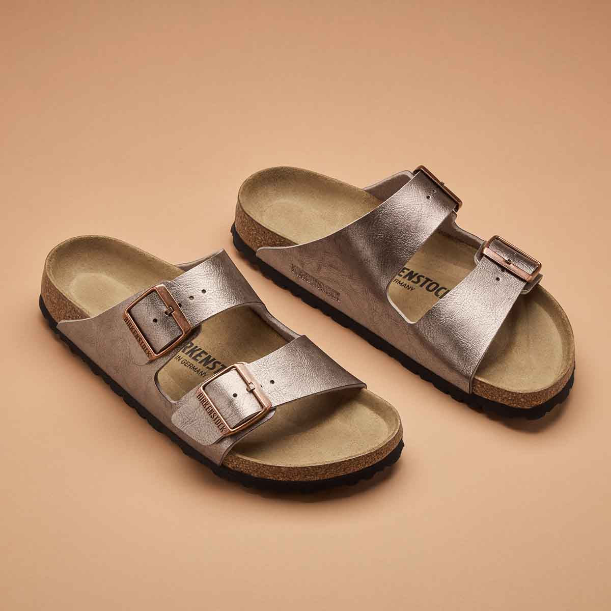 Birkenstock Arizona BS Graceful Taupe כפכפי בירקנשטוק אריזונה טיופ לנשים