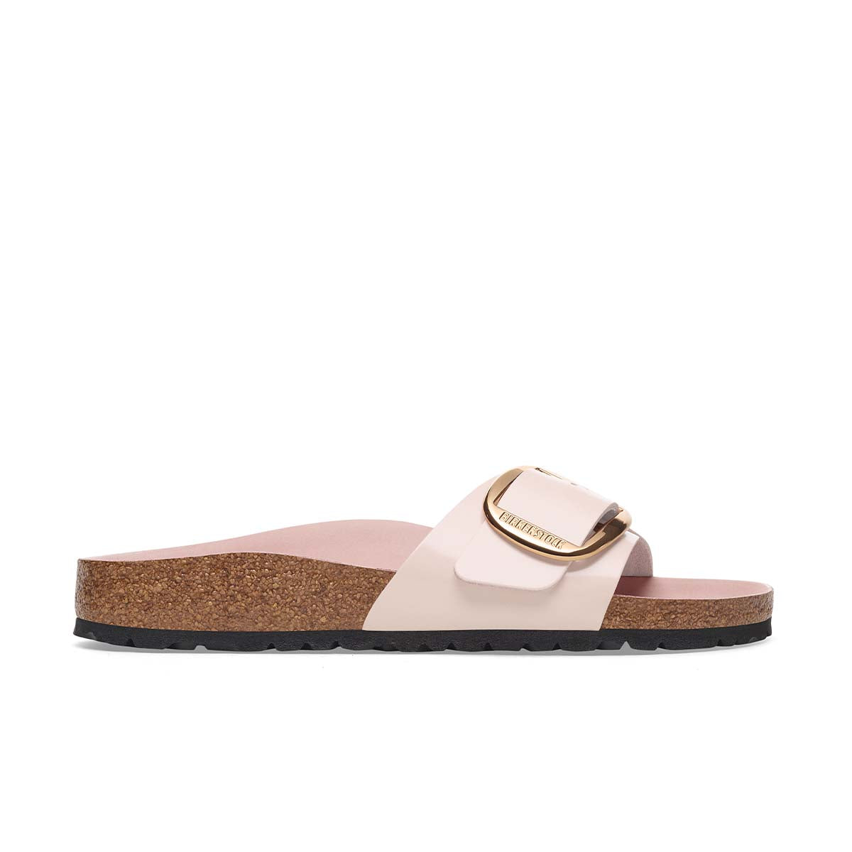 Birkenstock Madrid Big Buckle High-Shine Light Rose כפכפי מדריד אבזם לייט רוז