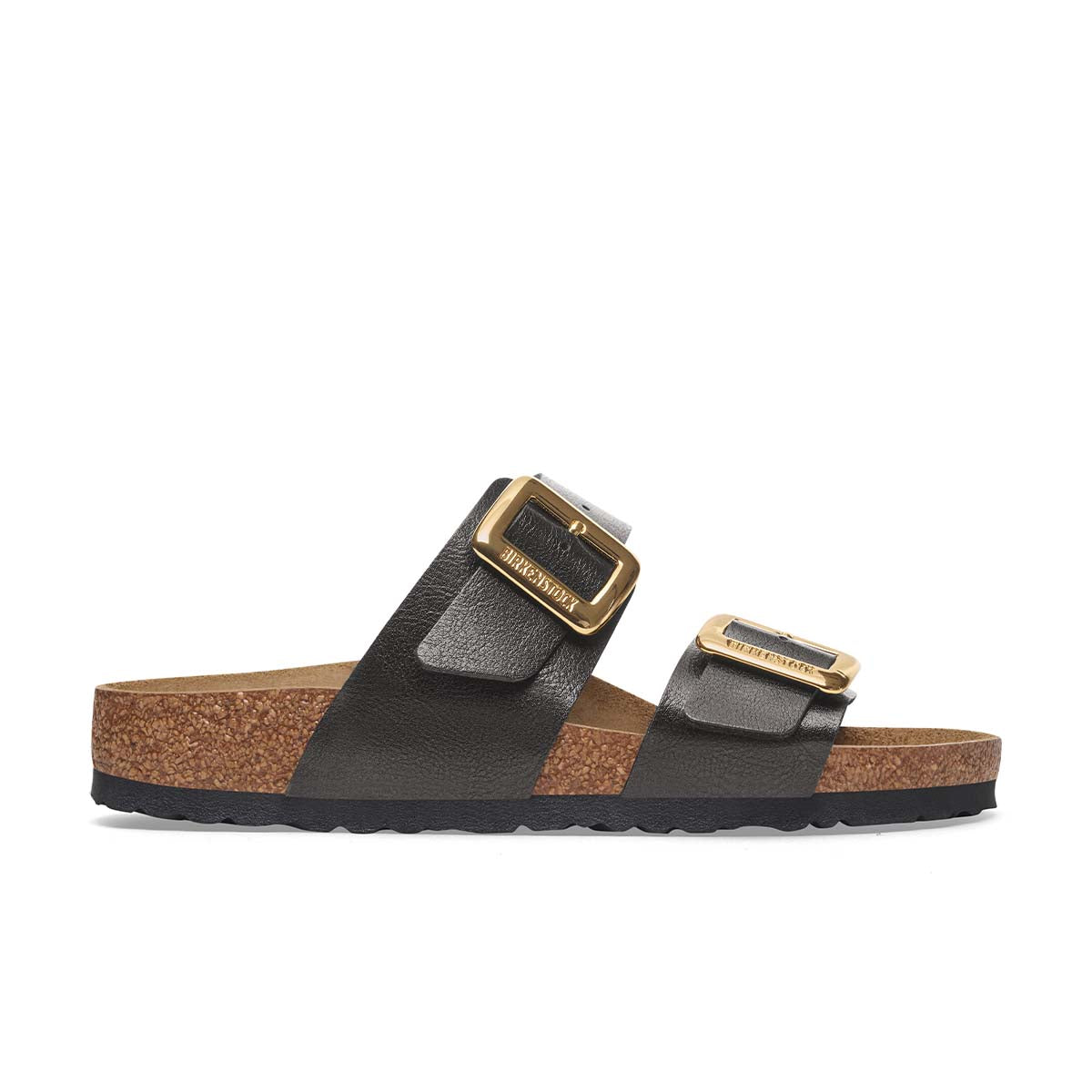 Birkenstock Sydney Cushion Buckle Graceful Licorice כפכפי בירקנשטוק סידני לנשים