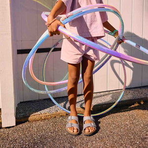 Birkenstock Arizona Kids BS Sparkling Light Silver כפכפי אריזונה ילדים ספרקל סילבר