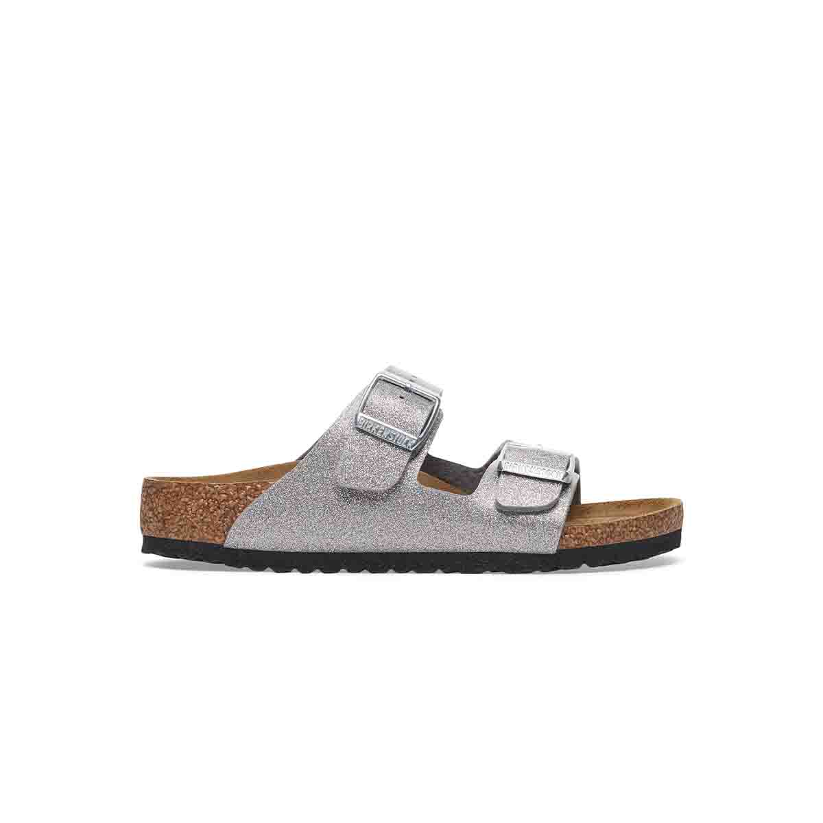Birkenstock Arizona Kids BS Sparkling Light Silver כפכפי אריזונה ילדים ספרקל סילבר