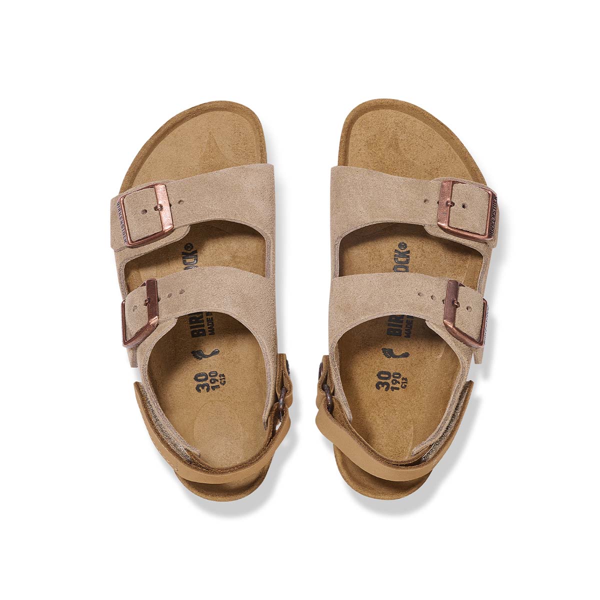 Birkenstock Milano AS Kids Taupe סנדלי בירקנשטוק לילדים מילאנו טיופ