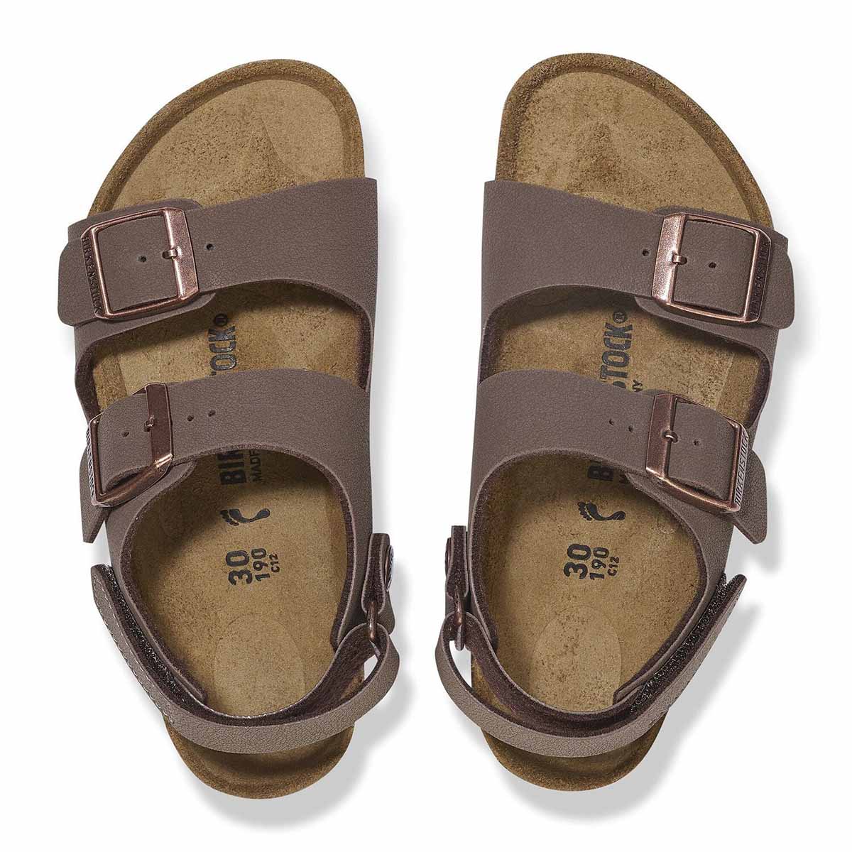 Birkenstock Milano AS Kids Mocca סנדלי בירקנשטוק לילדים מוקה