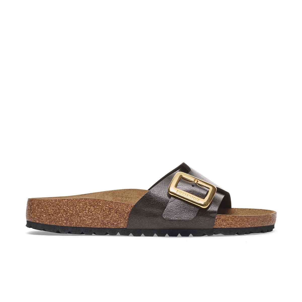 Birkenstock Catalina Cushion Buckle Graceful Licorice כפכפי בירקנשטוק קטלינה