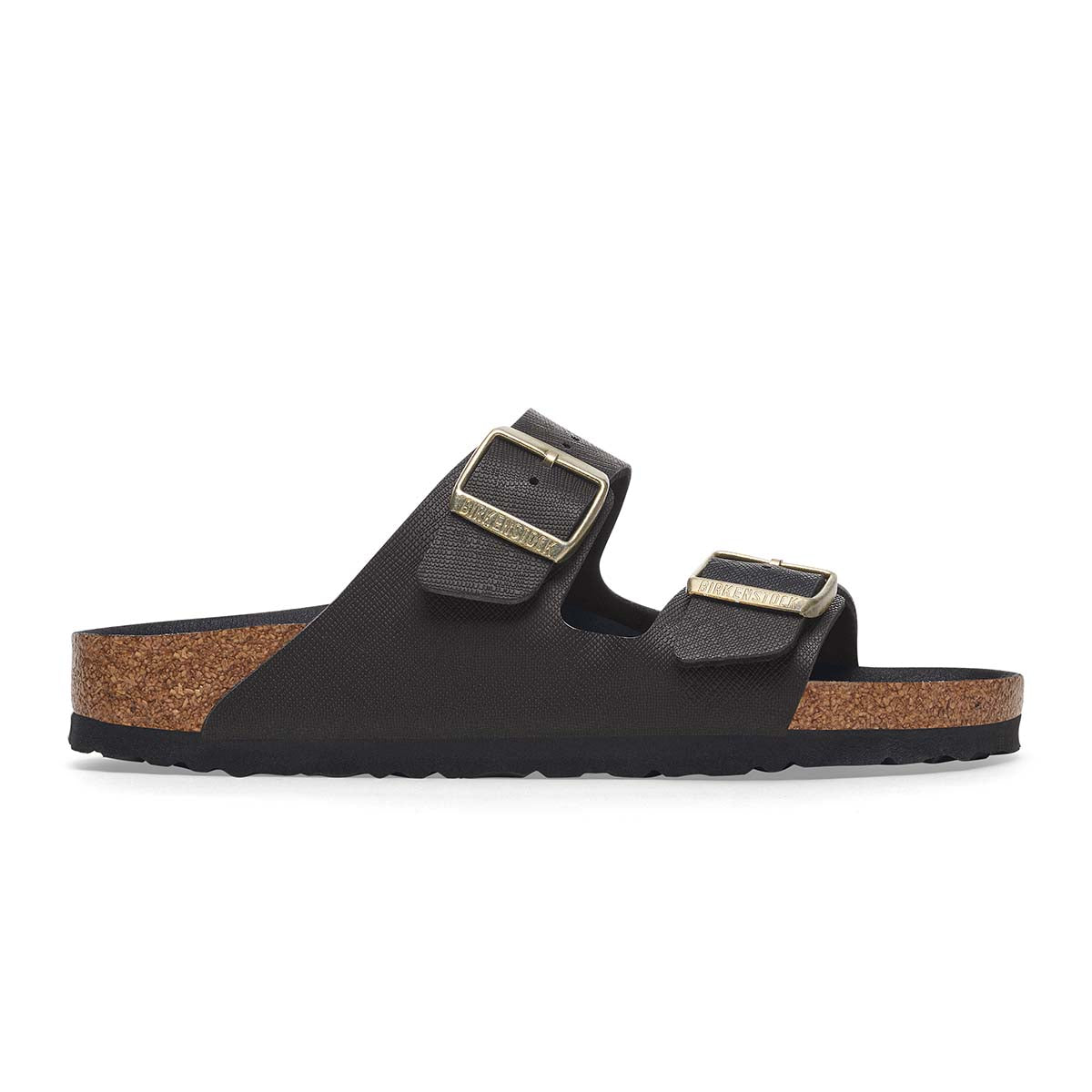 Birkenstock Arizona BS Saffiano Black כפכפי בירקנשטוק לנשים אריזונה שחור