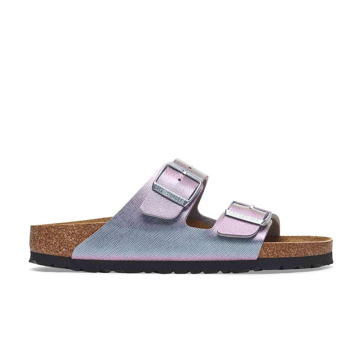 Birkenstock Arizona BS Saffiano Iridescent Viola כפכפי בירקנשטוק אריזונה ויולה