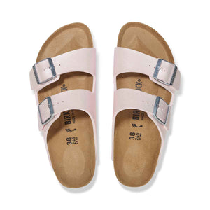 Birkenstock Arizona BS Saffiano Iridescent Light Rose כפכפי בירקנשטוק אריזונה לייט רוז